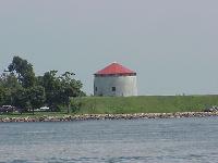 Kingston Harbor has 4 of thes fort structures built to defend against possible attack by the dreaded "yanks"